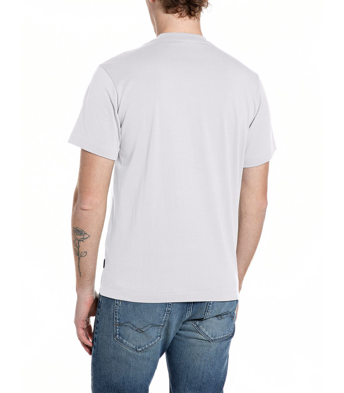 ベーシックジャージーロゴプリント Tシャツ 詳細画像 ホワイト 2